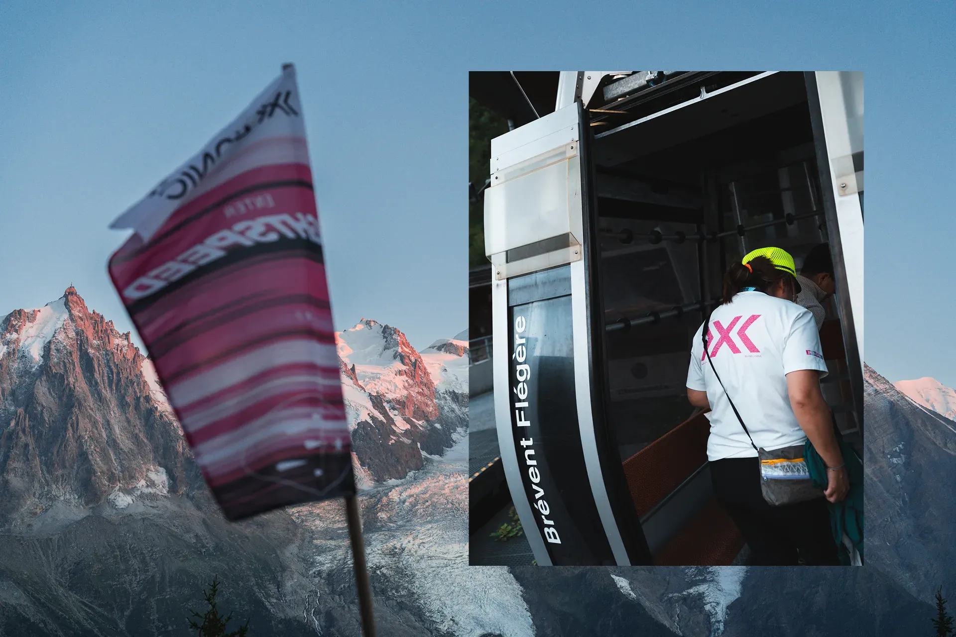 X-BIONIC SLR launch at a mountain venue for UTMB 2026